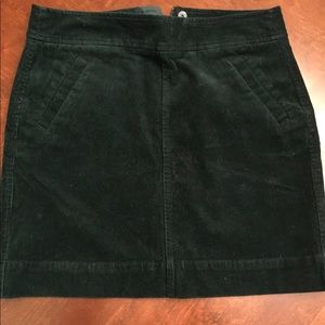 Loft corduroy mini skirt
